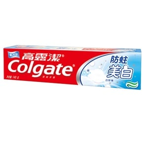 高露洁防蛀美白牙膏