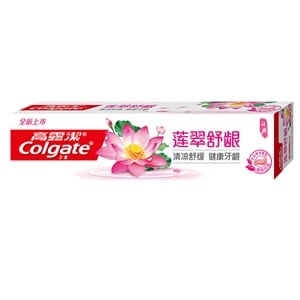 高露洁莲翠舒龈牙膏